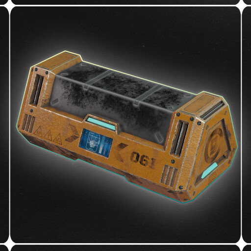 Low Poly Sci-Fi Box 04