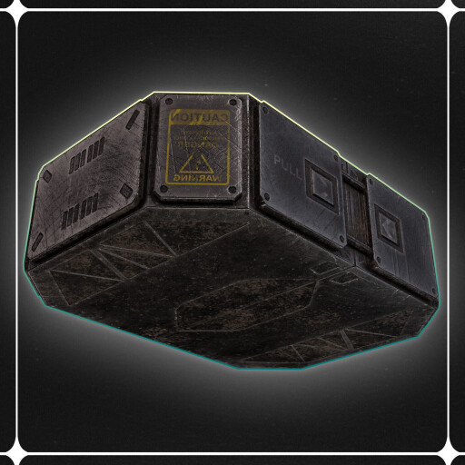 Low Poly Sci-Fi Box 05