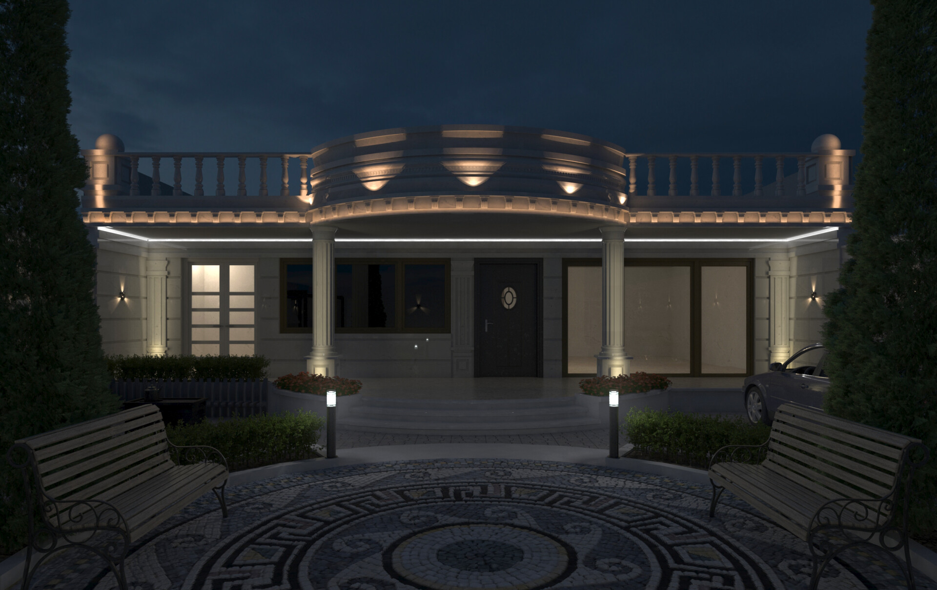 طراحی نمای کلاسیک - تصویر 13150