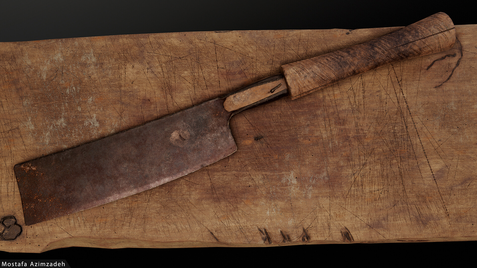 old meat cleaver - تصویر 13203