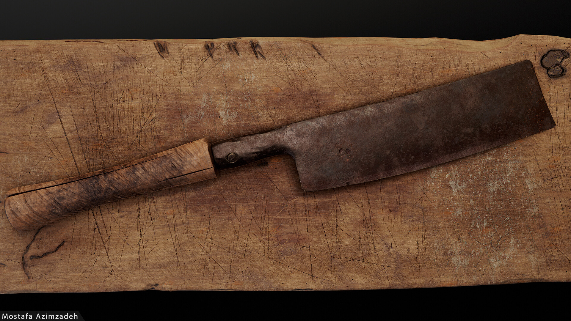 old meat cleaver - تصویر 13204