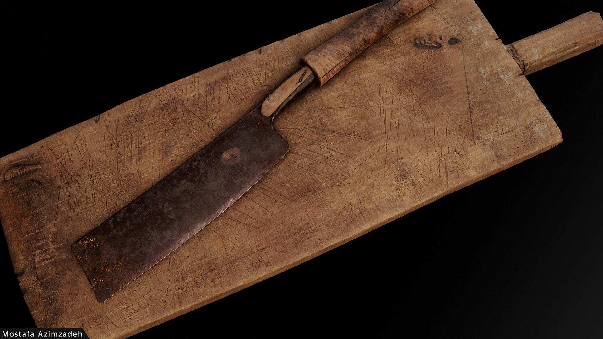 old meat cleaver - تصویر 13205