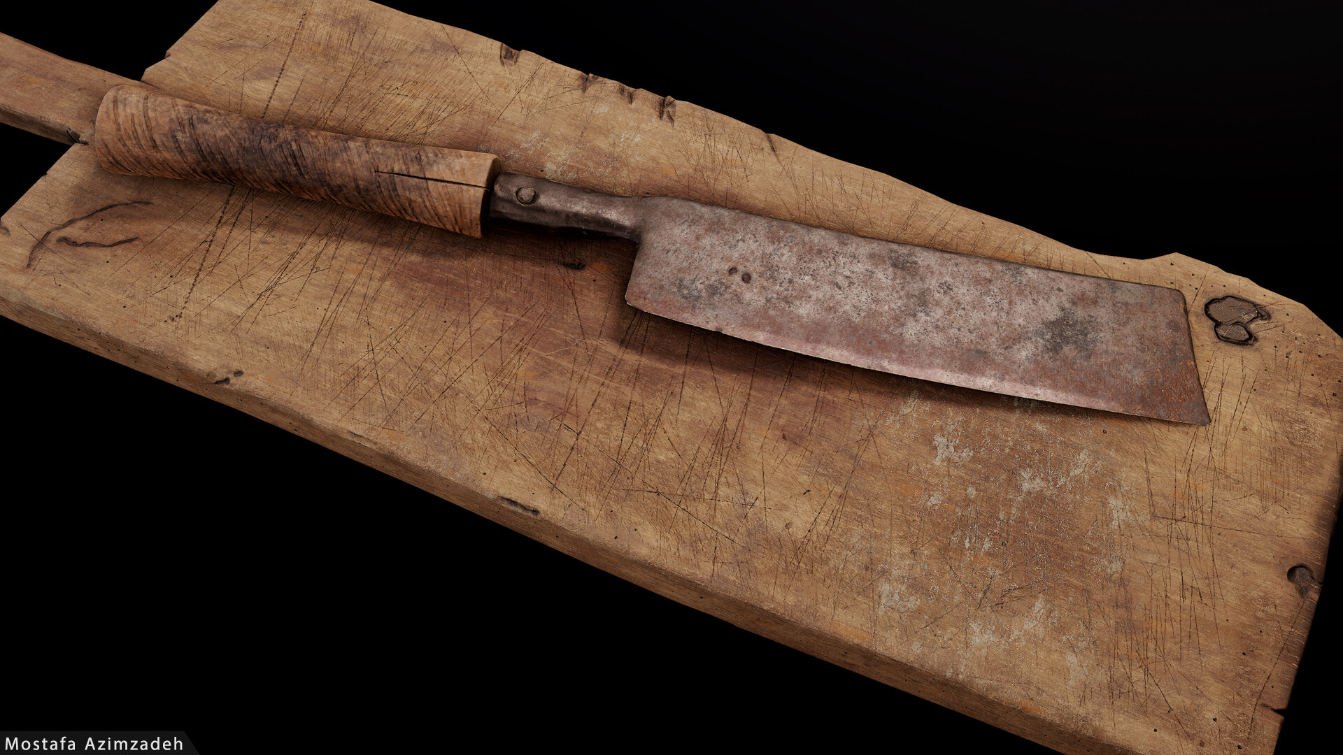 old meat cleaver - تصویر 13206