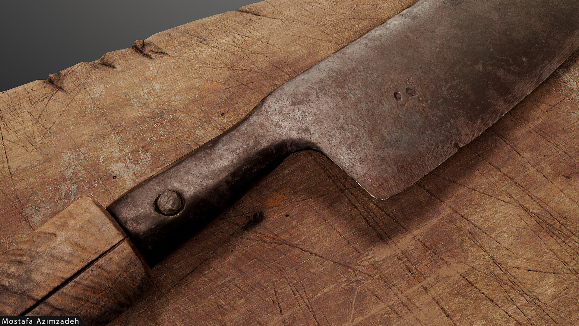 old meat cleaver - تصویر 13208