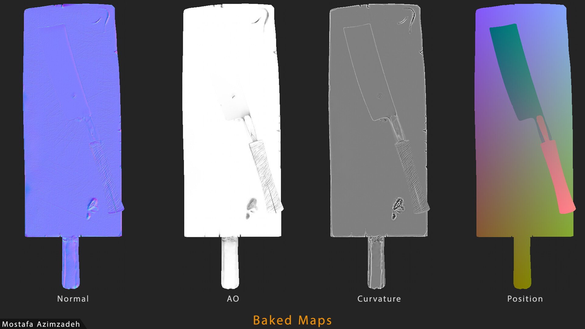 old meat cleaver - تصویر 13212