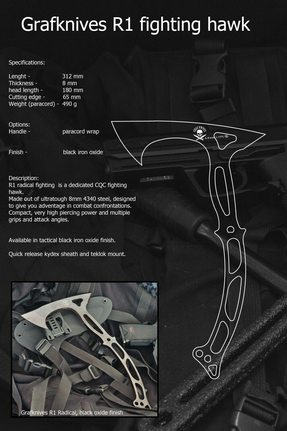 Grafknives R1 Radical - تصویر 13339