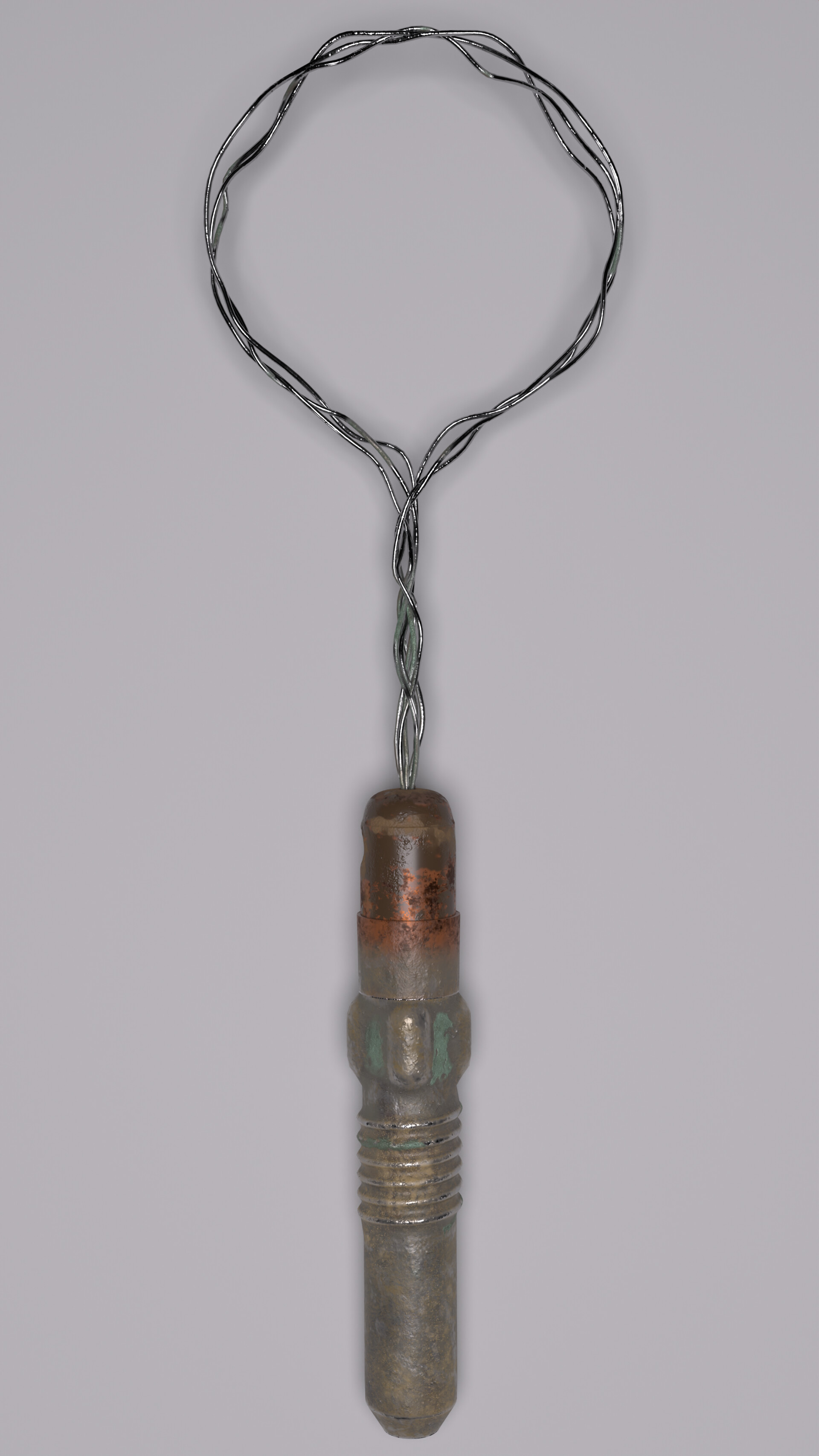 WWI German Model 1917 EierhandgranateEgg Grenade - تصویر 13372