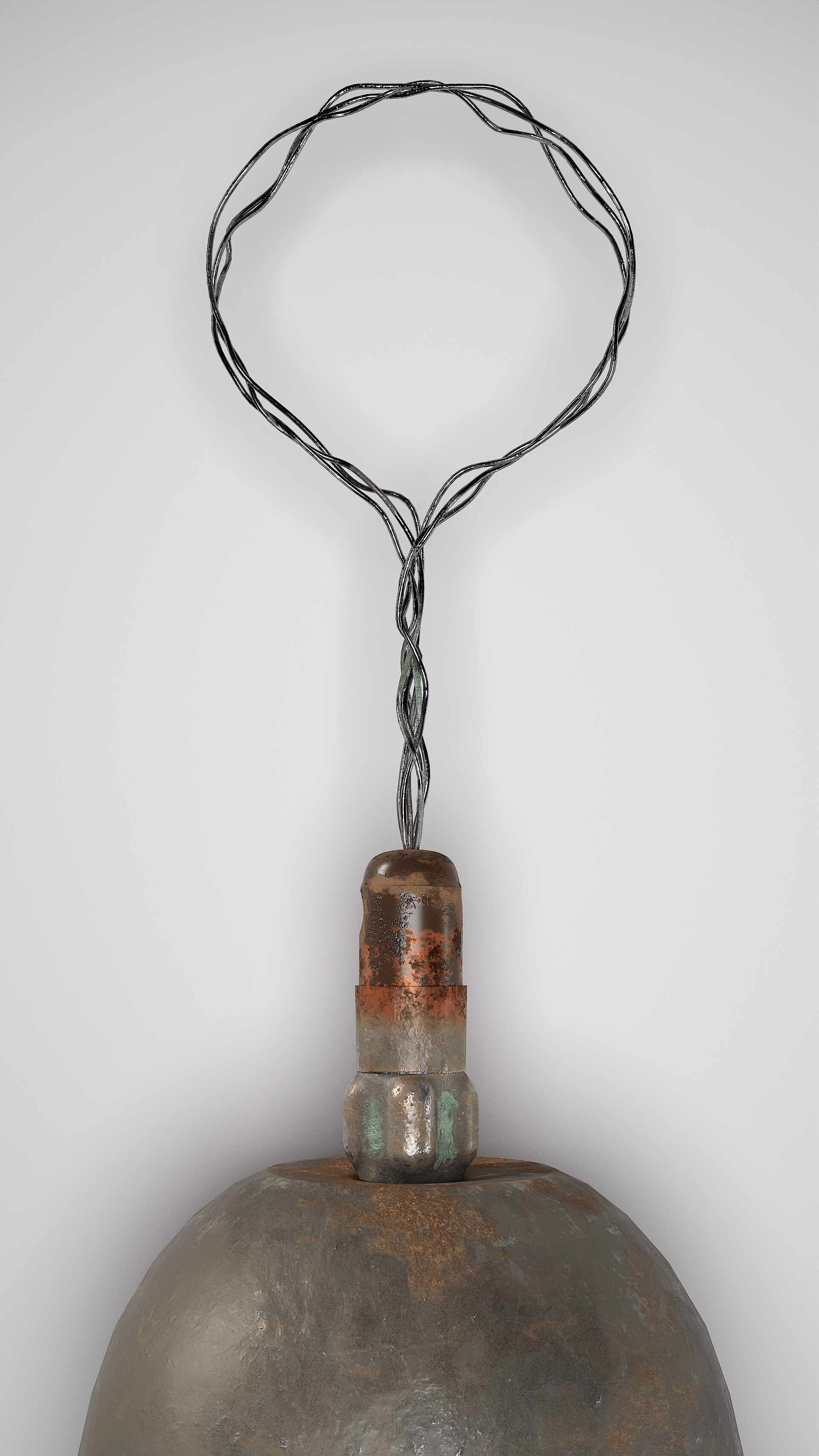 WWI German Model 1917 EierhandgranateEgg Grenade - تصویر 13375