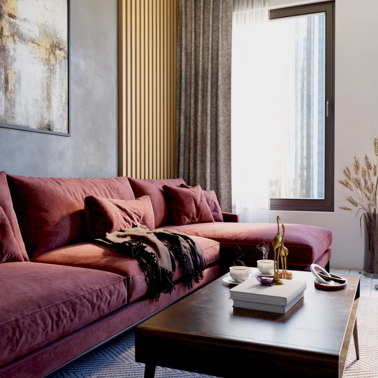 Red Sofa - تصویر 13457