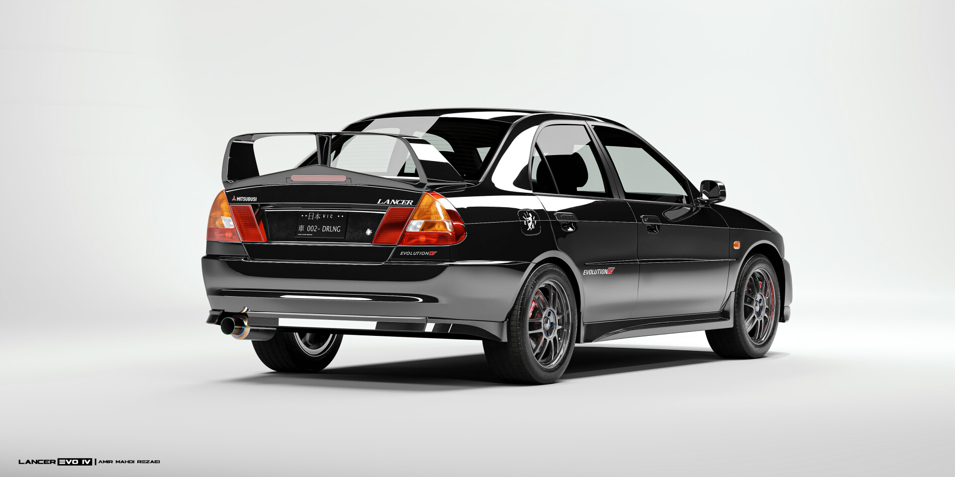 Mitsubishi lancer evo 4 - تصویر 13467