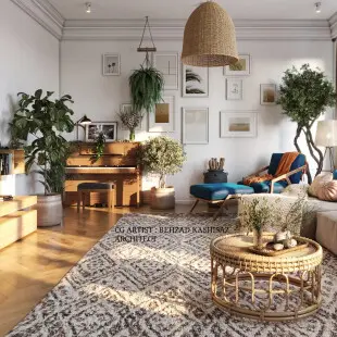 انیمیشن پروژه اتاق خواب