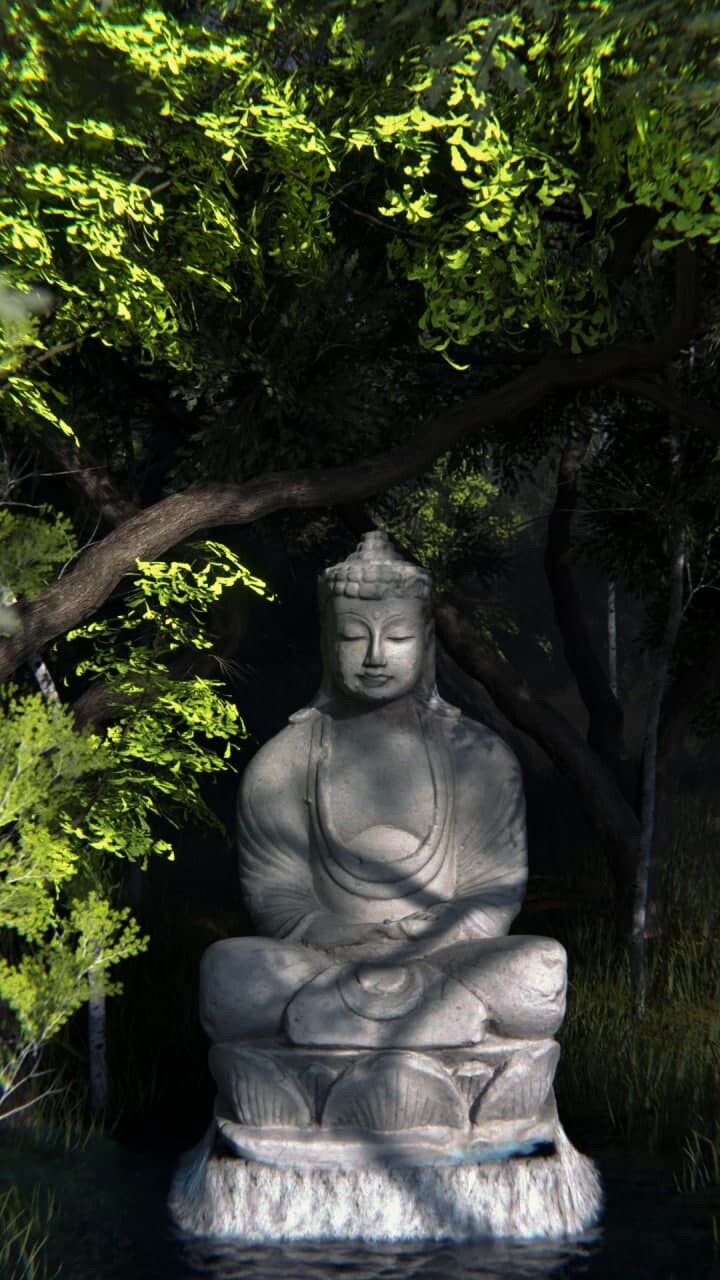 مجسمه بودا در جنگل - تصویر 13631