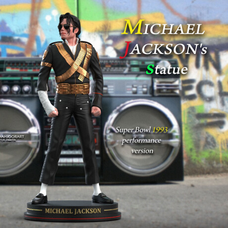 Figurine Action Figure 22cm./8,6 Michael Jackson Super Bowl 1993 