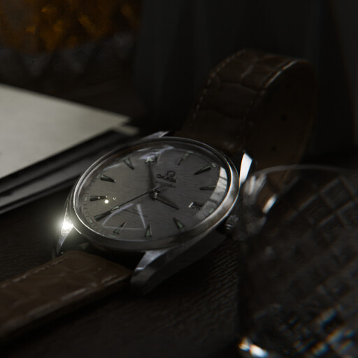 3D Omega Watch Animation