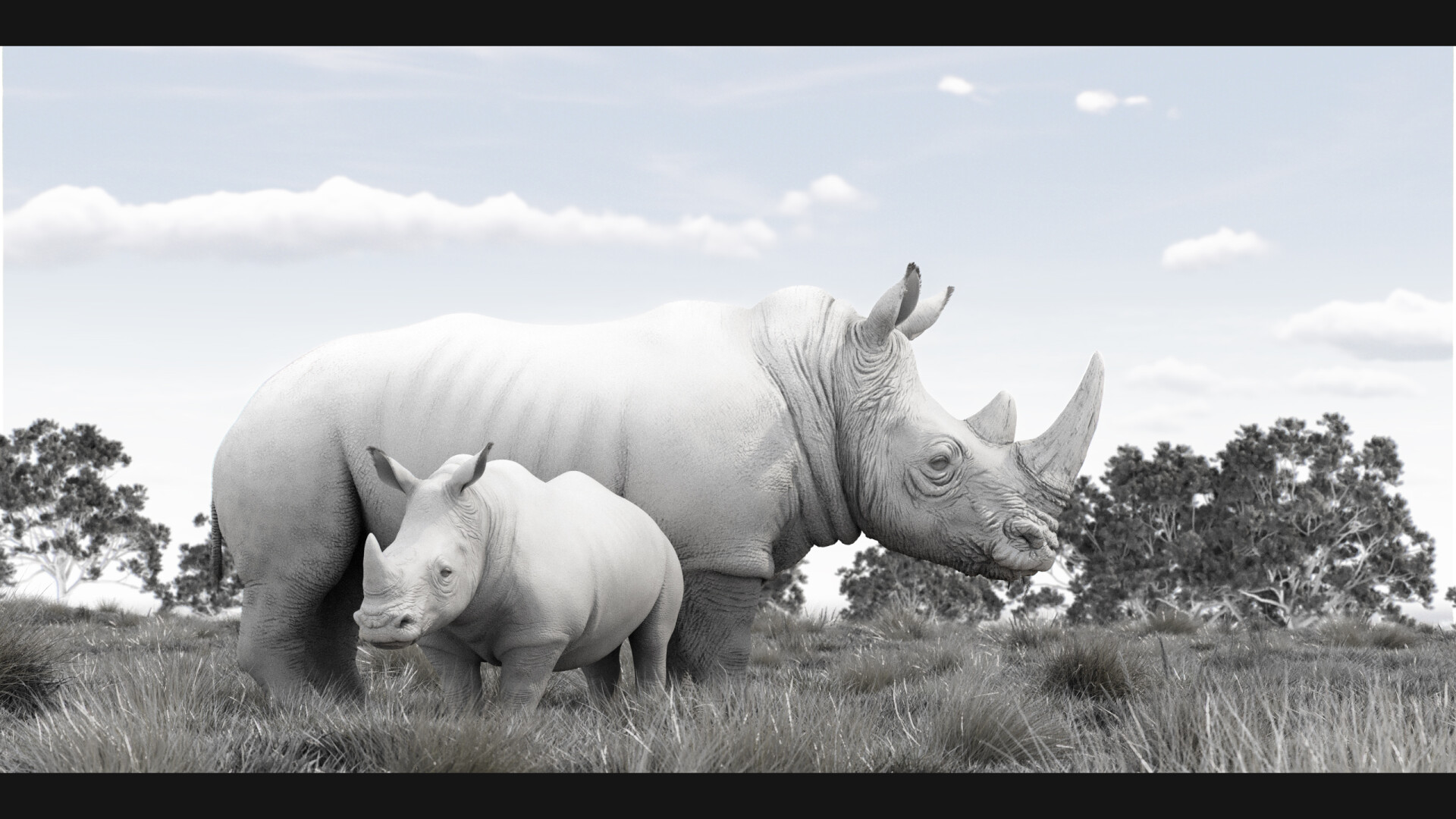 Northern White Rhinoceros - تصویر 13812