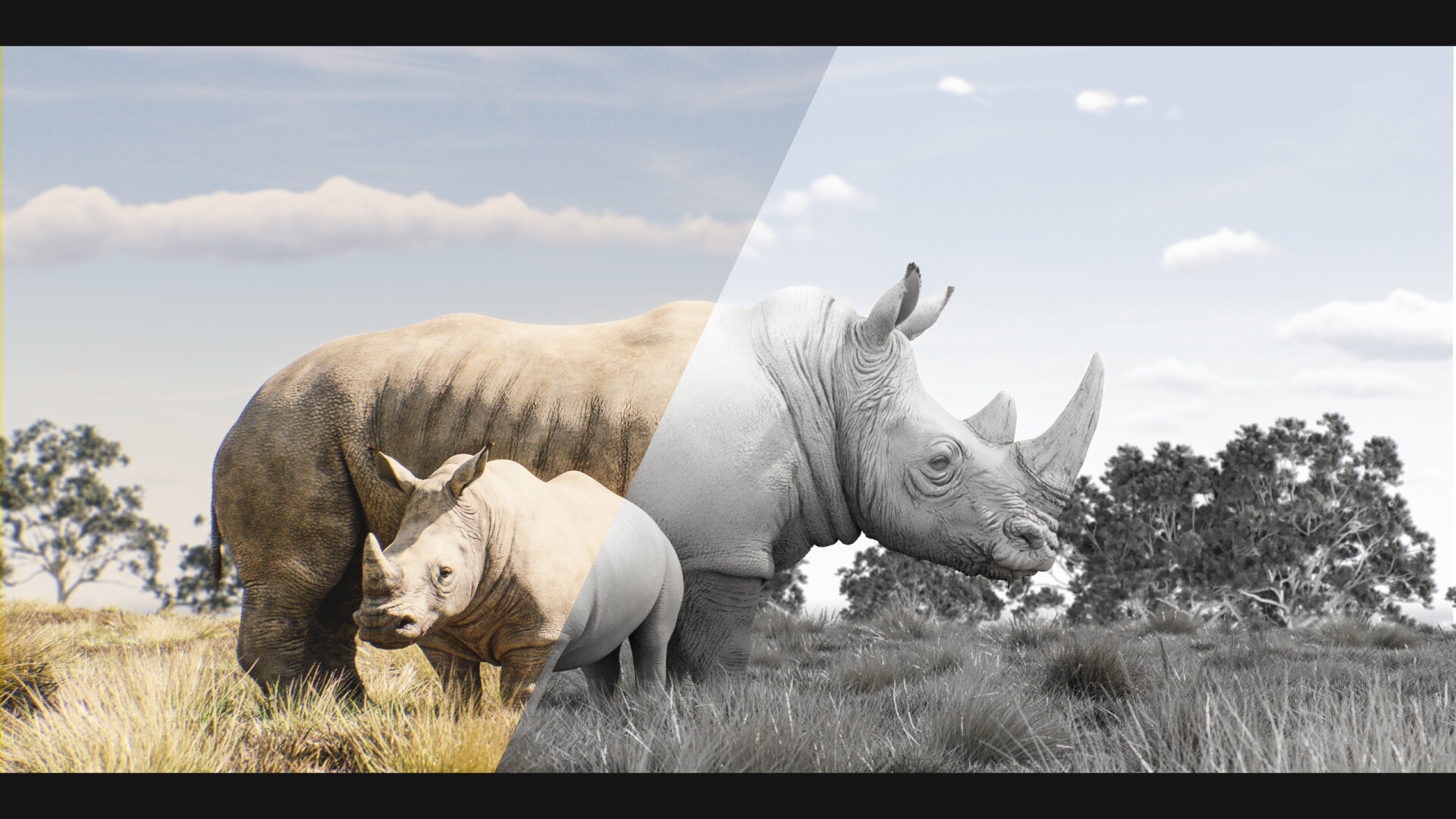 Northern White Rhinoceros - تصویر 13811