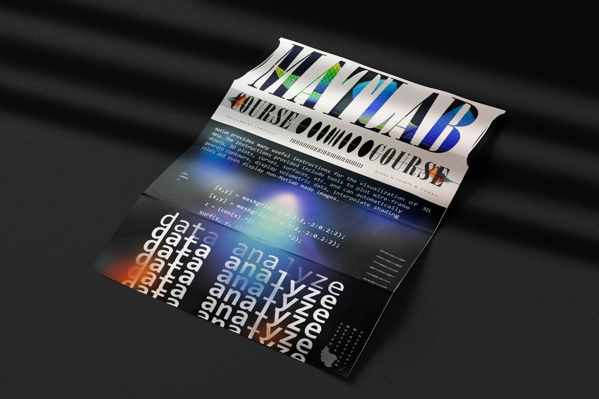 MATLAB COURSE Poster - تصویر 13871