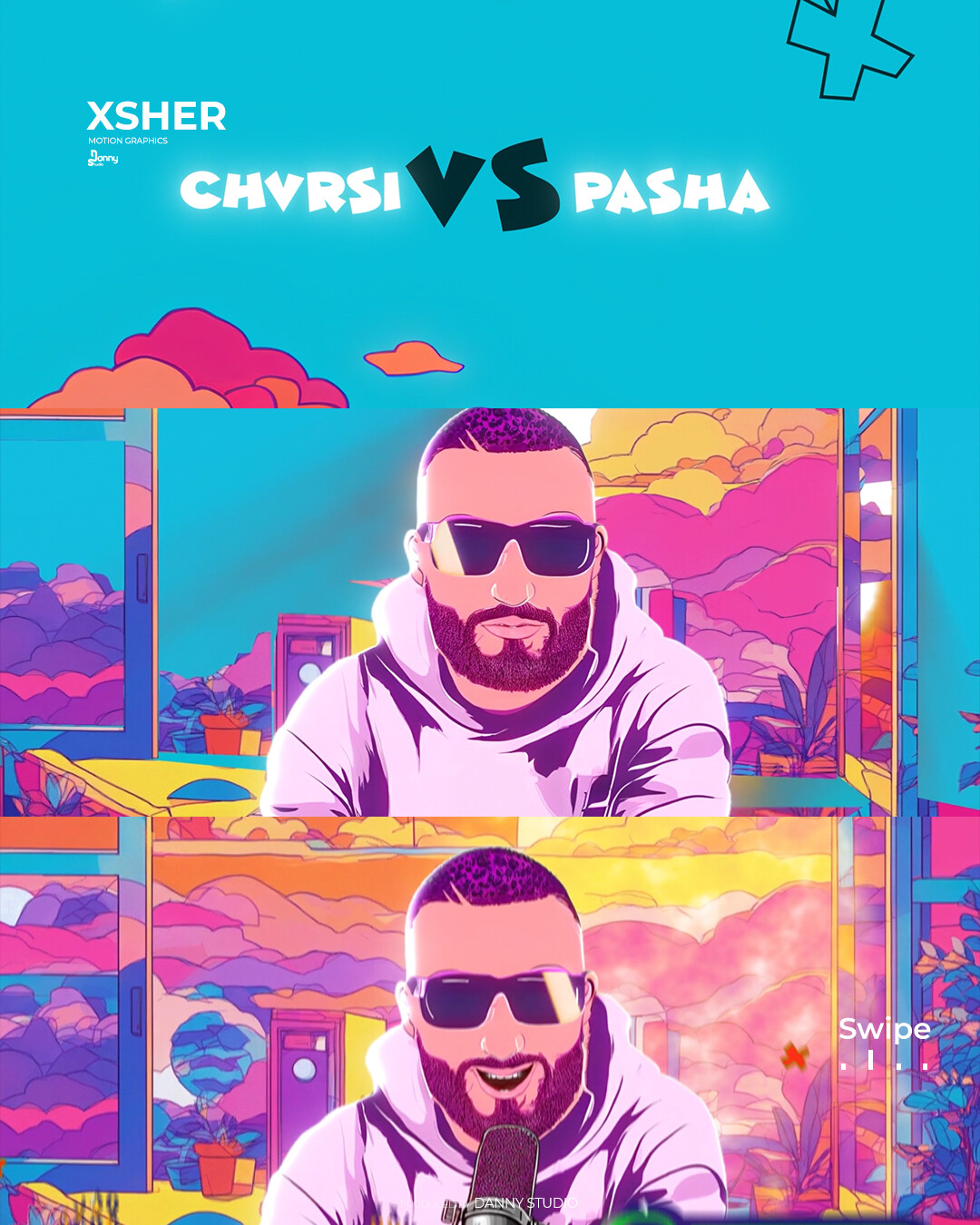 موشن گرافیک اینترو برنامه یوتیوب "Xsher" - تصویر 13955