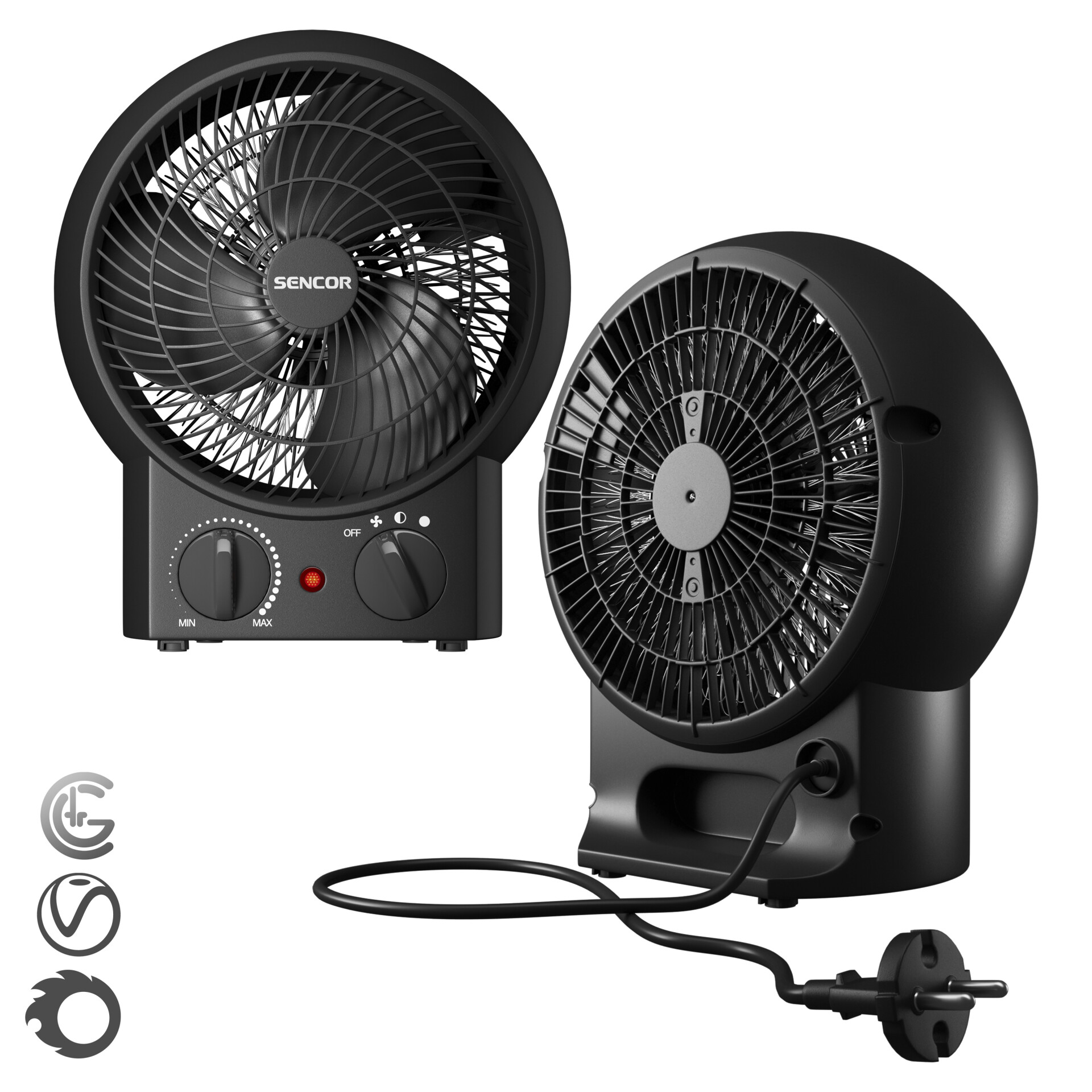 SENCOR HOT AIR FAN HEATER - تصویر 13962