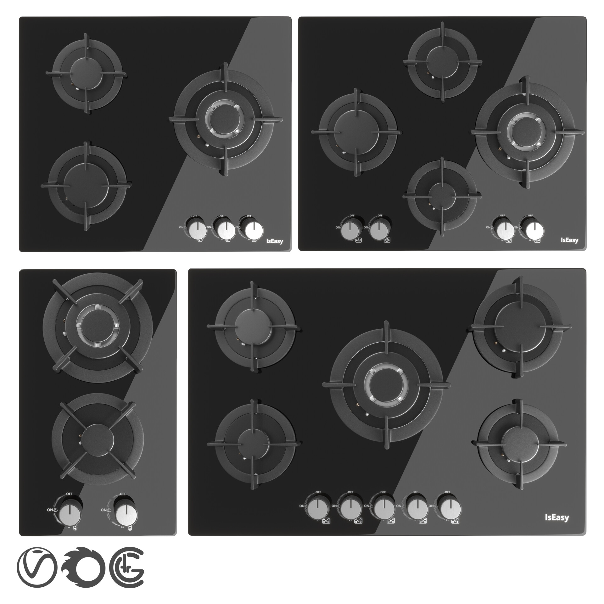 IsEasy Gas Hob - تصویر 14030