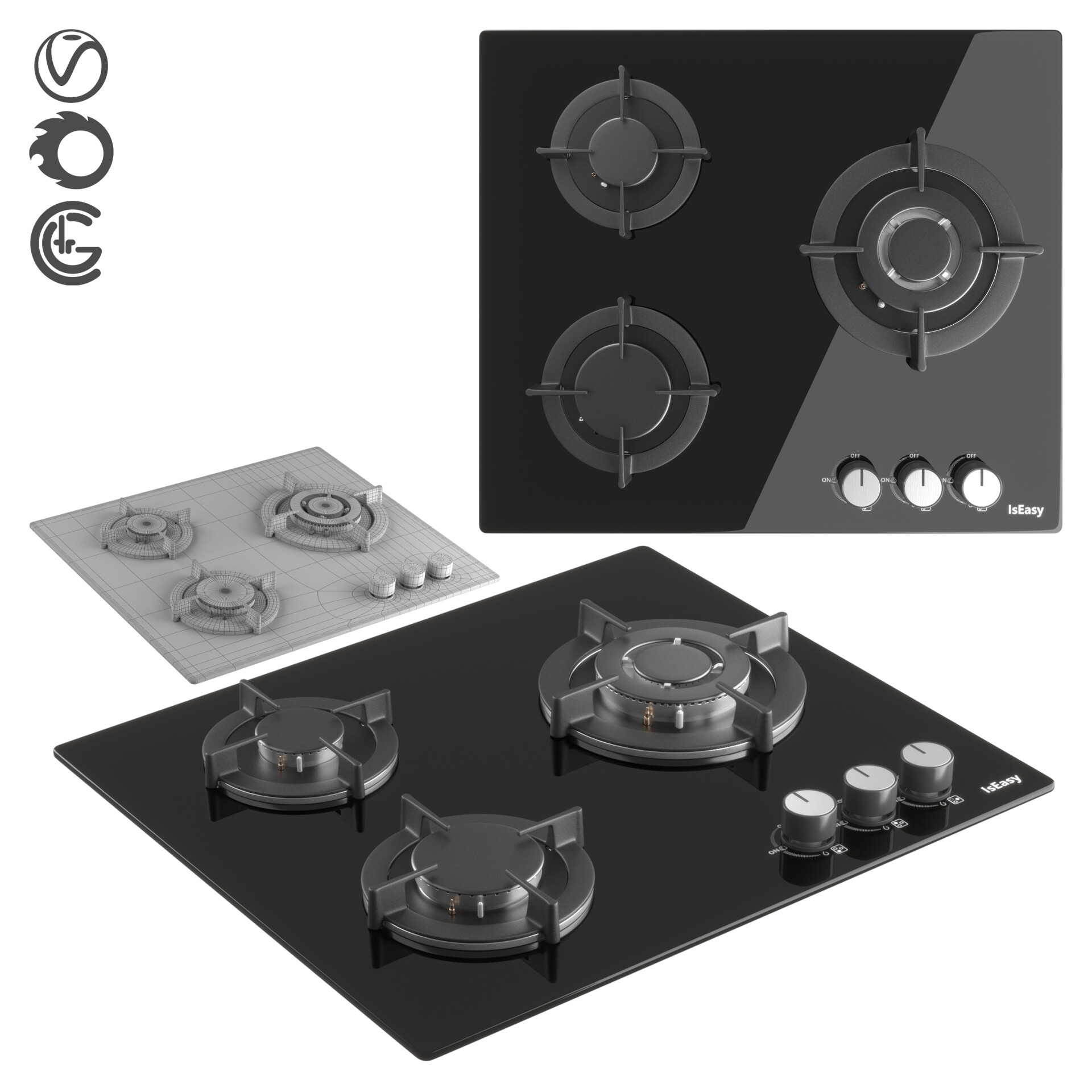 IsEasy Gas Hob - تصویر 14032