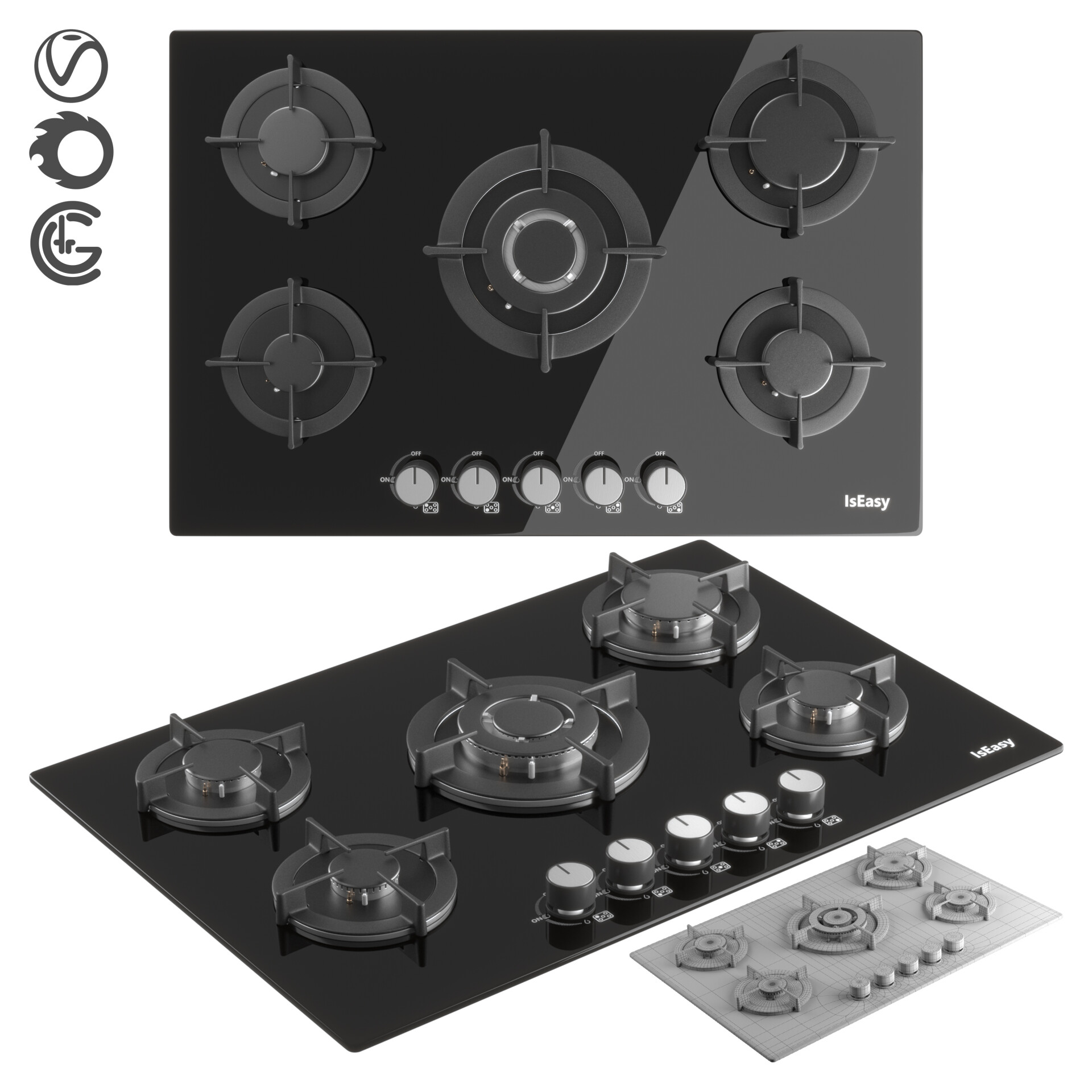 IsEasy Gas Hob - تصویر 14034
