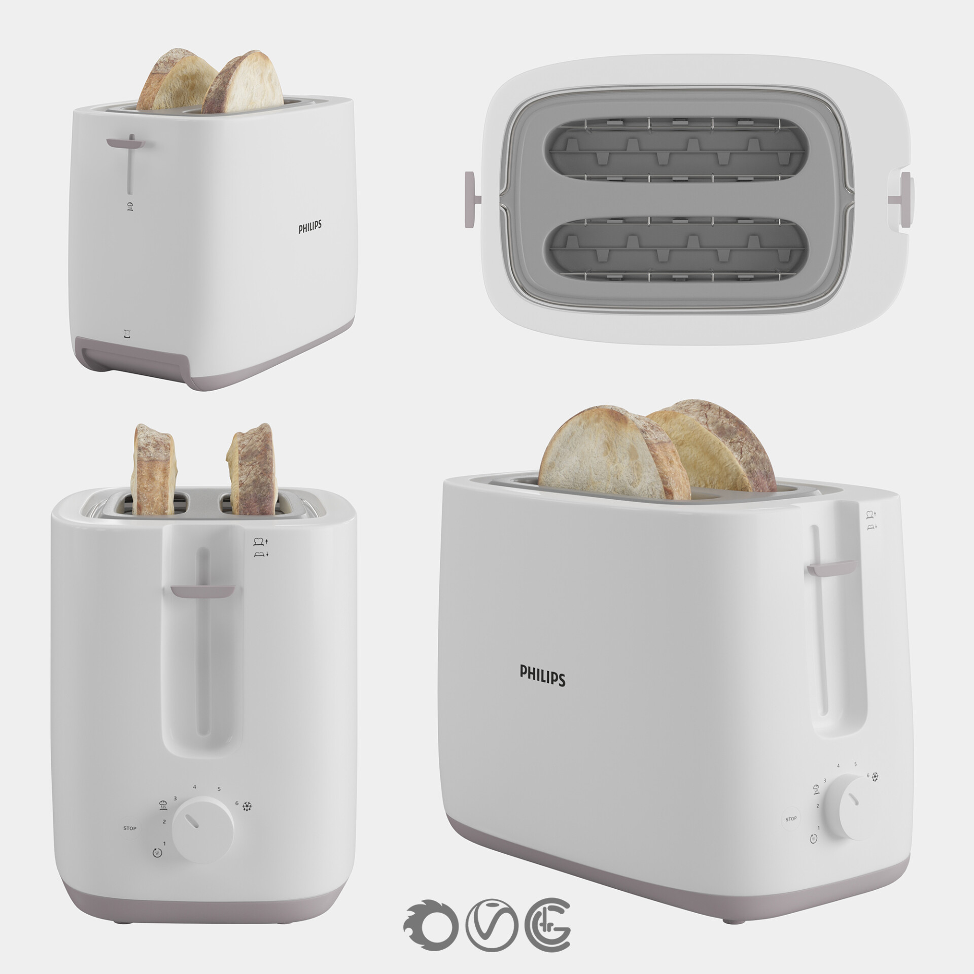 Philips toaster HD2581 - تصویر 14044