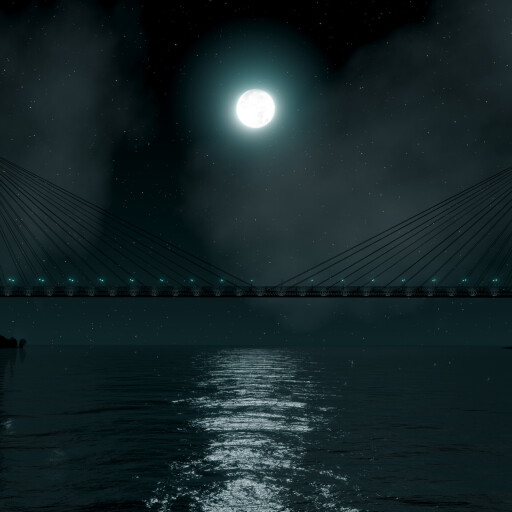 زیر نور مهتاب