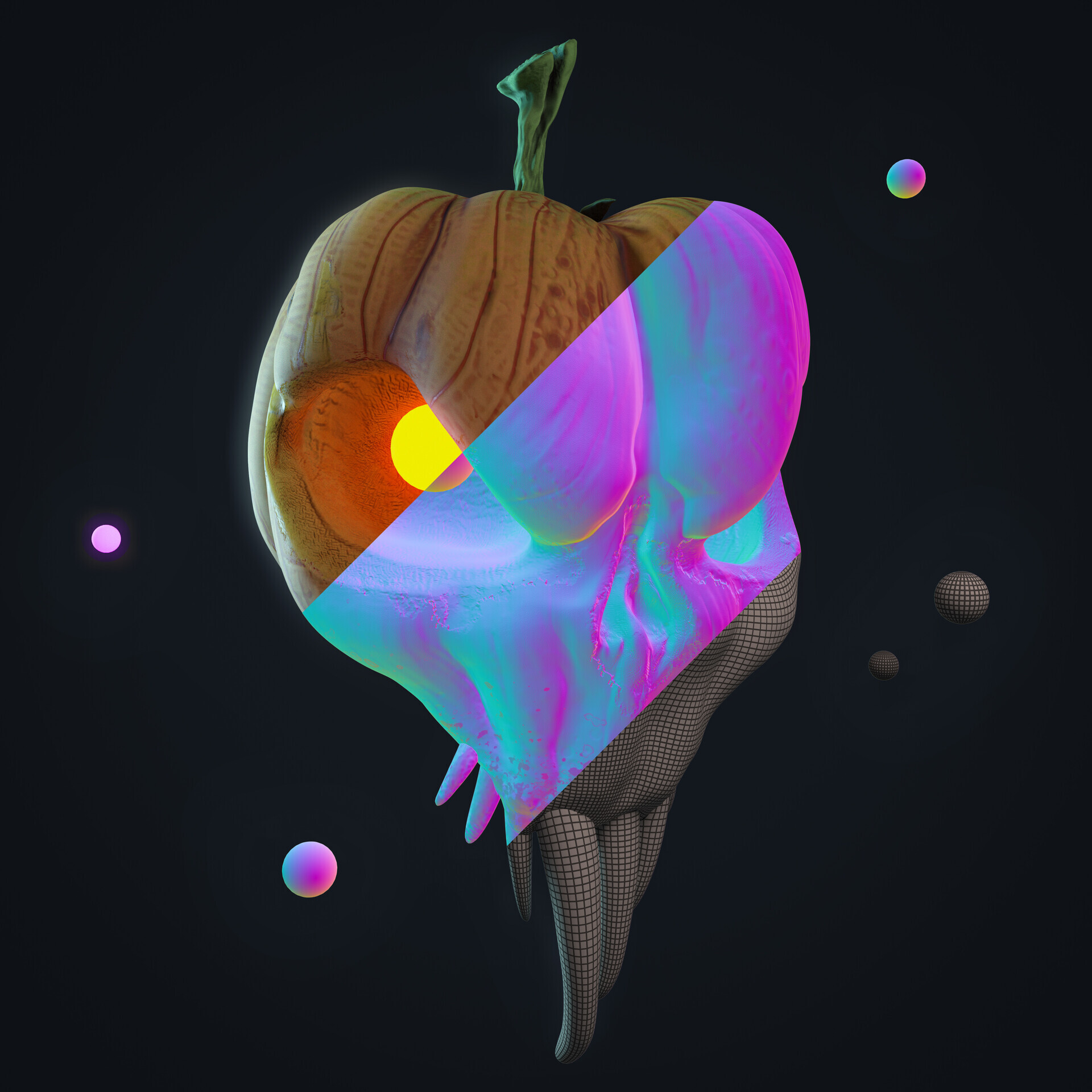 Halloween pumpkin - تصویر 14103