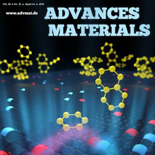 مدلسازی و طراحی پوستر شبیه سازی مجله Advances Materilas