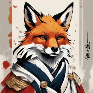 Samurai fox
