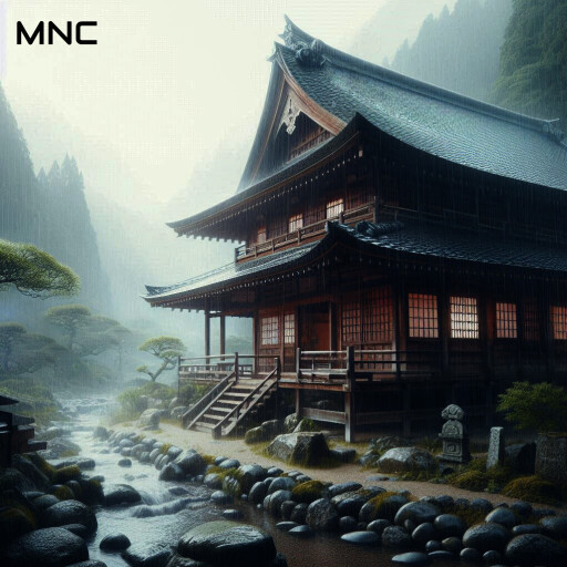 The house next to the village