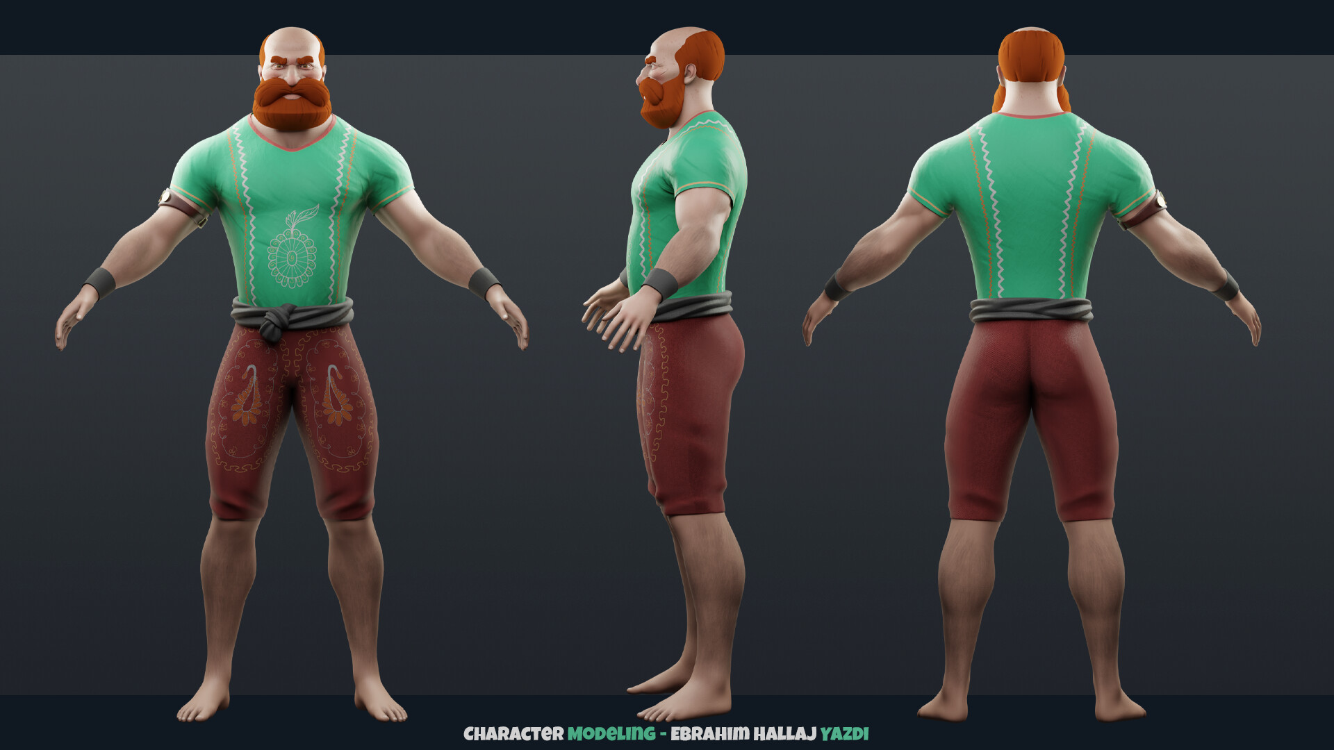 character modeling Yazdi - تصویر 14216