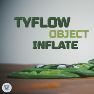 TyFlow Object Inflate (No Cuda)