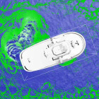 چرخش قایق به دور خودش