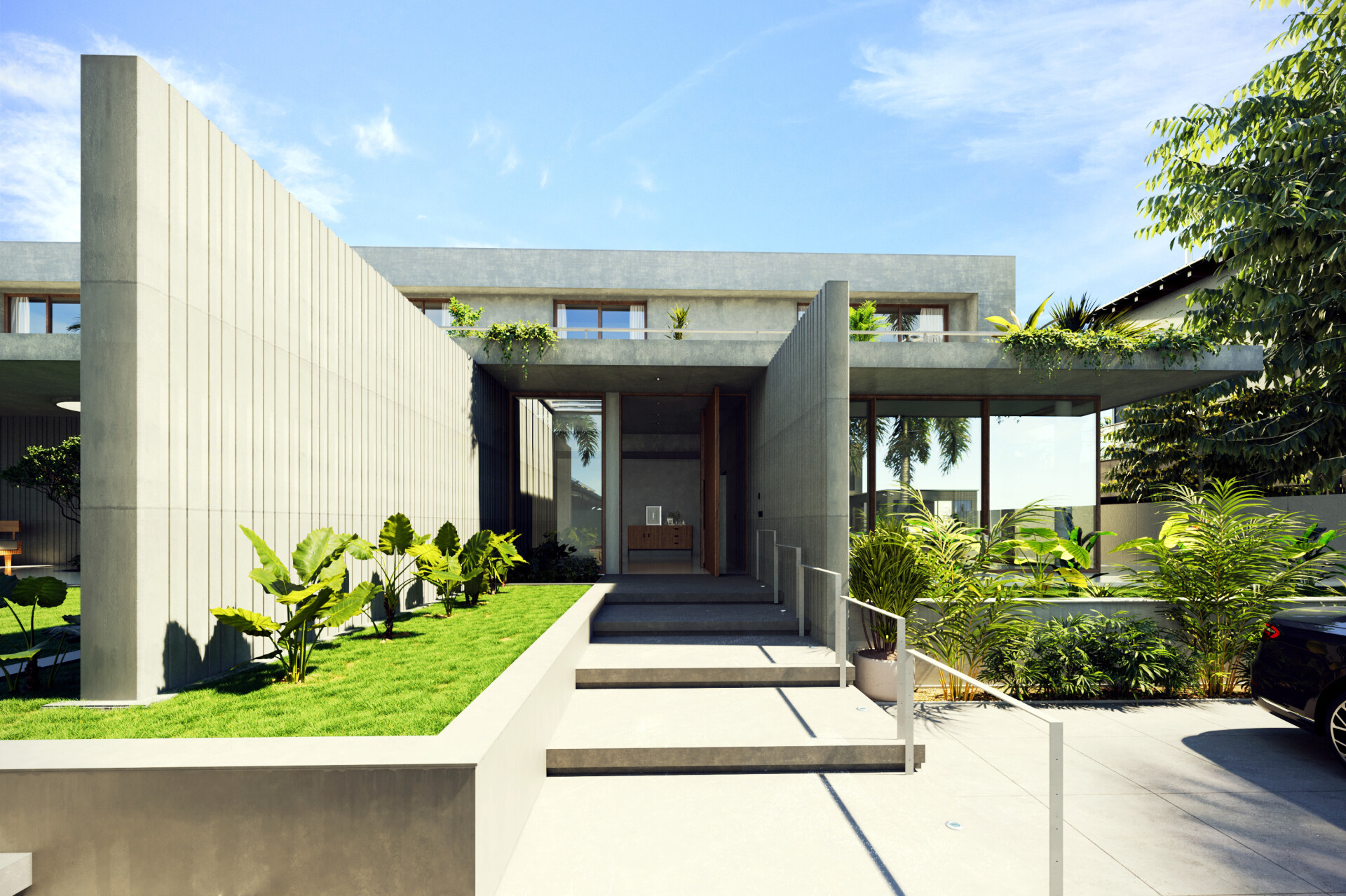 TRAANSPACE Hose Of Concrete Walls - تصویر 14477