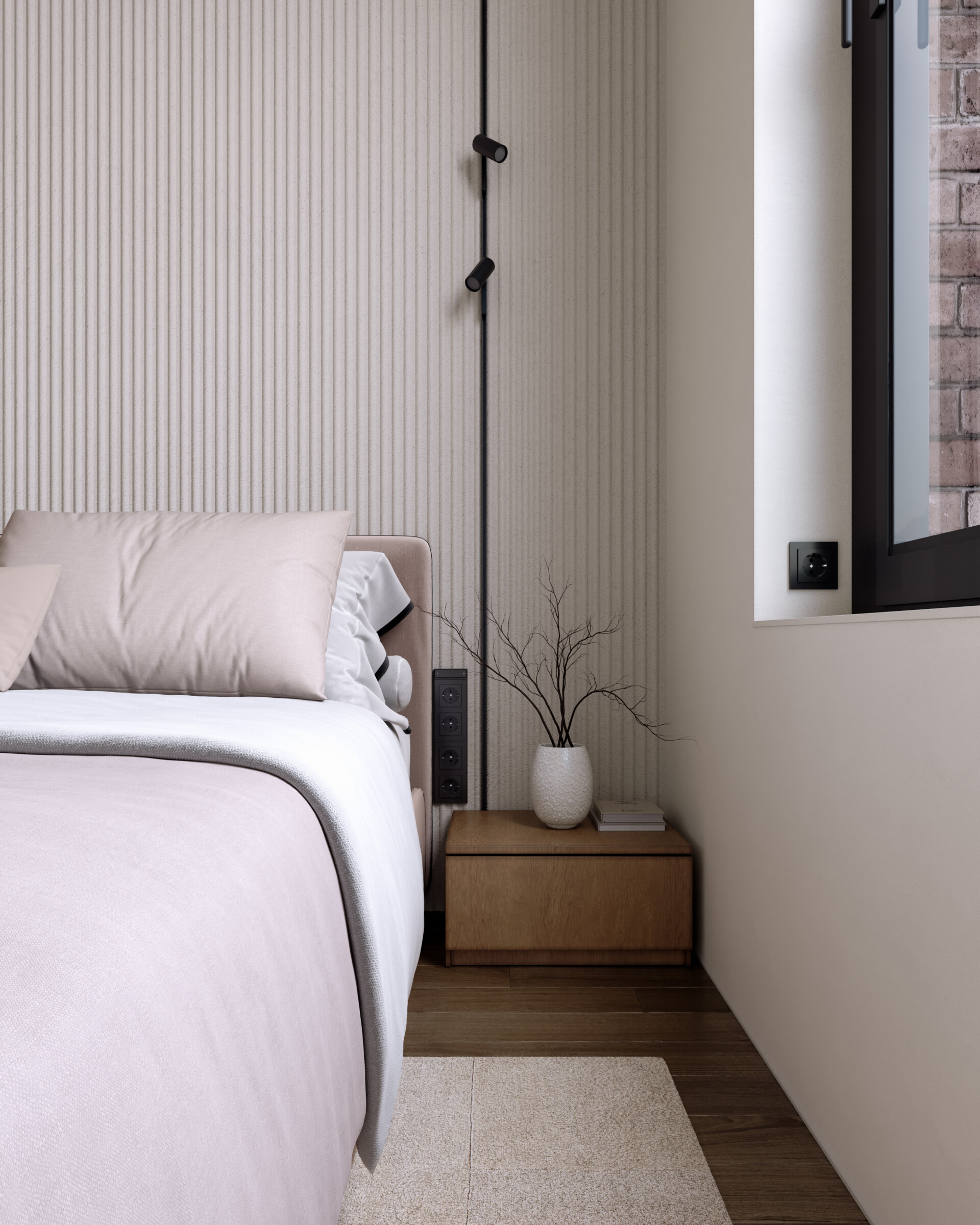 Interior visualization of an apartment in moscow - تصویر 14654