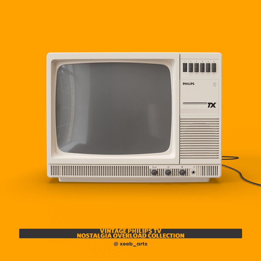 تلویزیون قدیمی فیلیپس - تصویر 14686