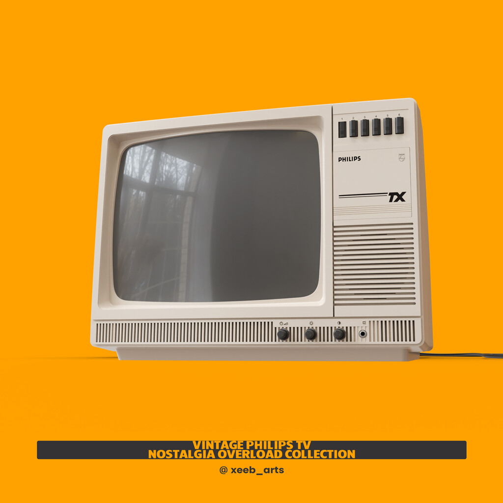 تلویزیون قدیمی فیلیپس - تصویر 14685