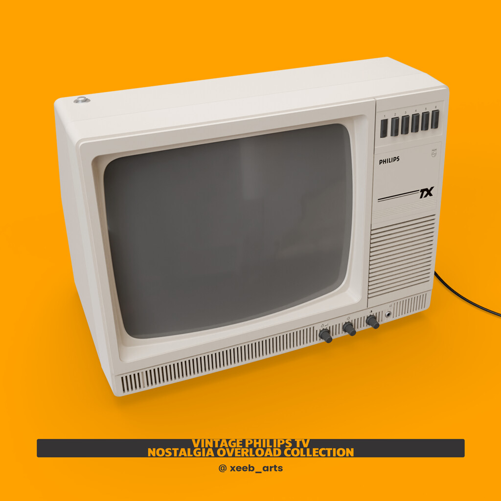 تلویزیون قدیمی فیلیپس - تصویر 14687