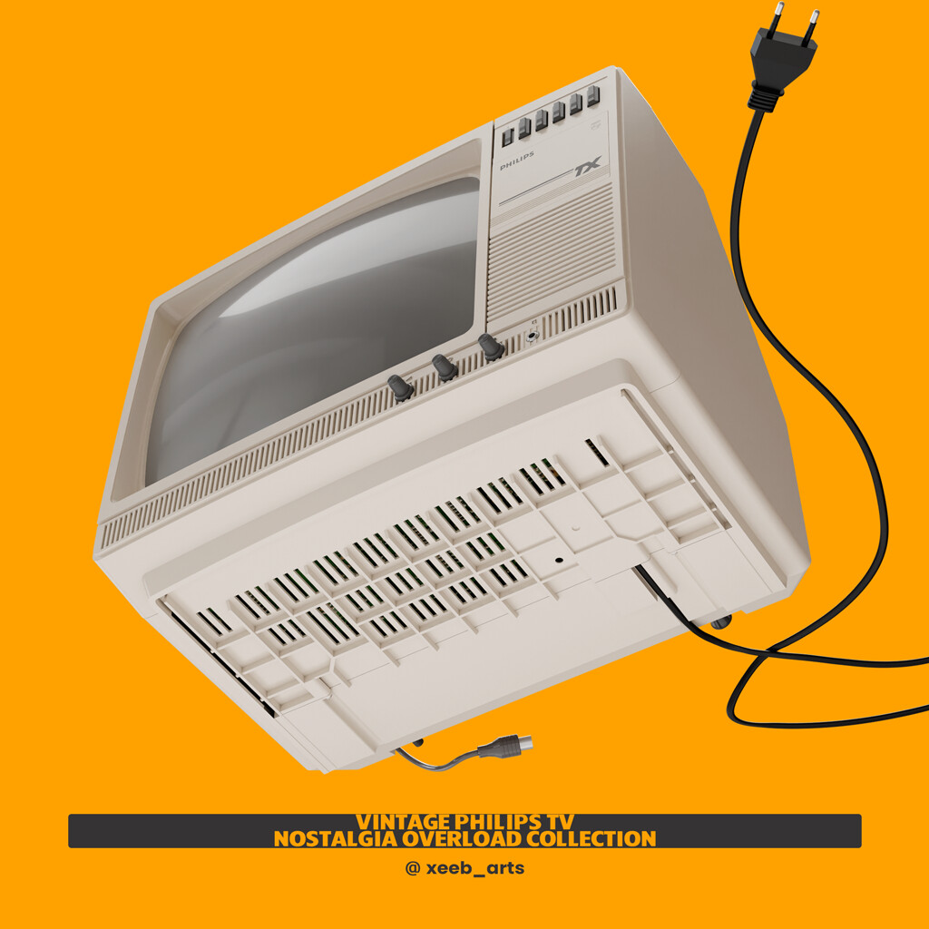 تلویزیون قدیمی فیلیپس - تصویر 14691