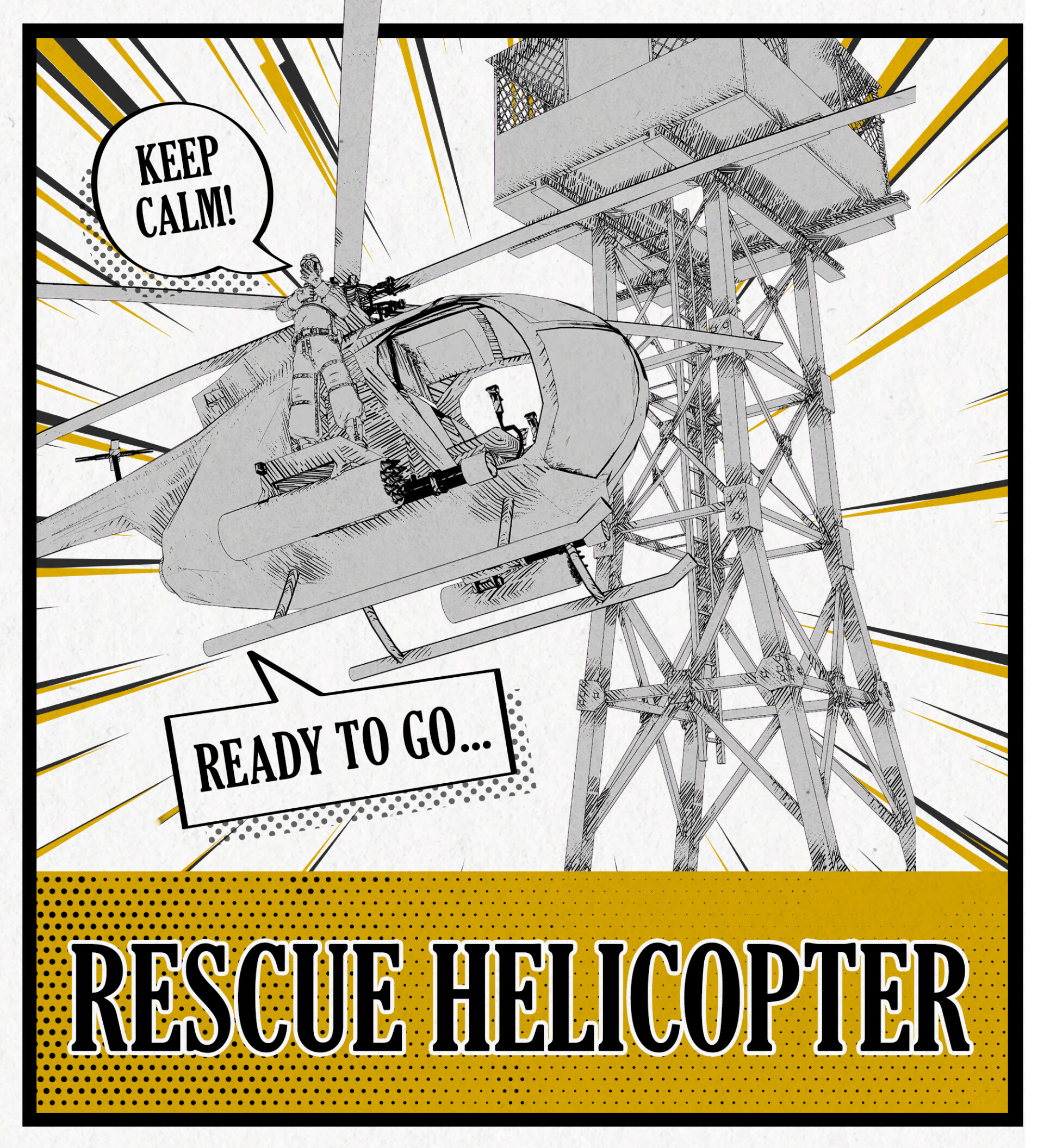 rescue helicopter - تصویر 14773