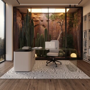 Desert Oasis Bedroom - A Modern Retreat