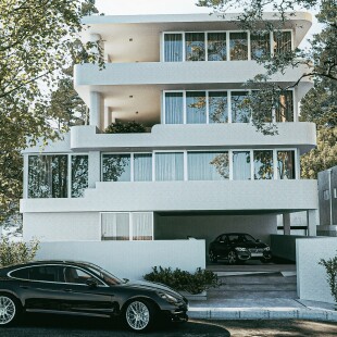 طراحی ویلا ( سرای سبز )