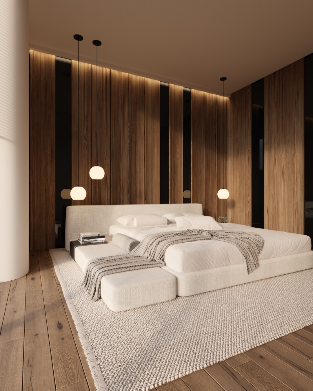 Modern Minimalist Bedroom Design - تصویر 14931