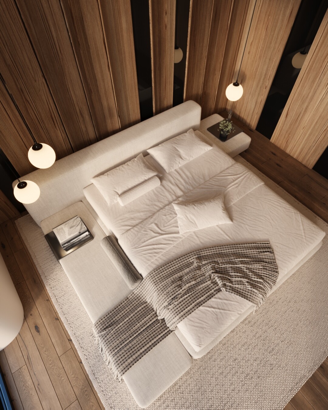 Modern Minimalist Bedroom Design - تصویر 14934