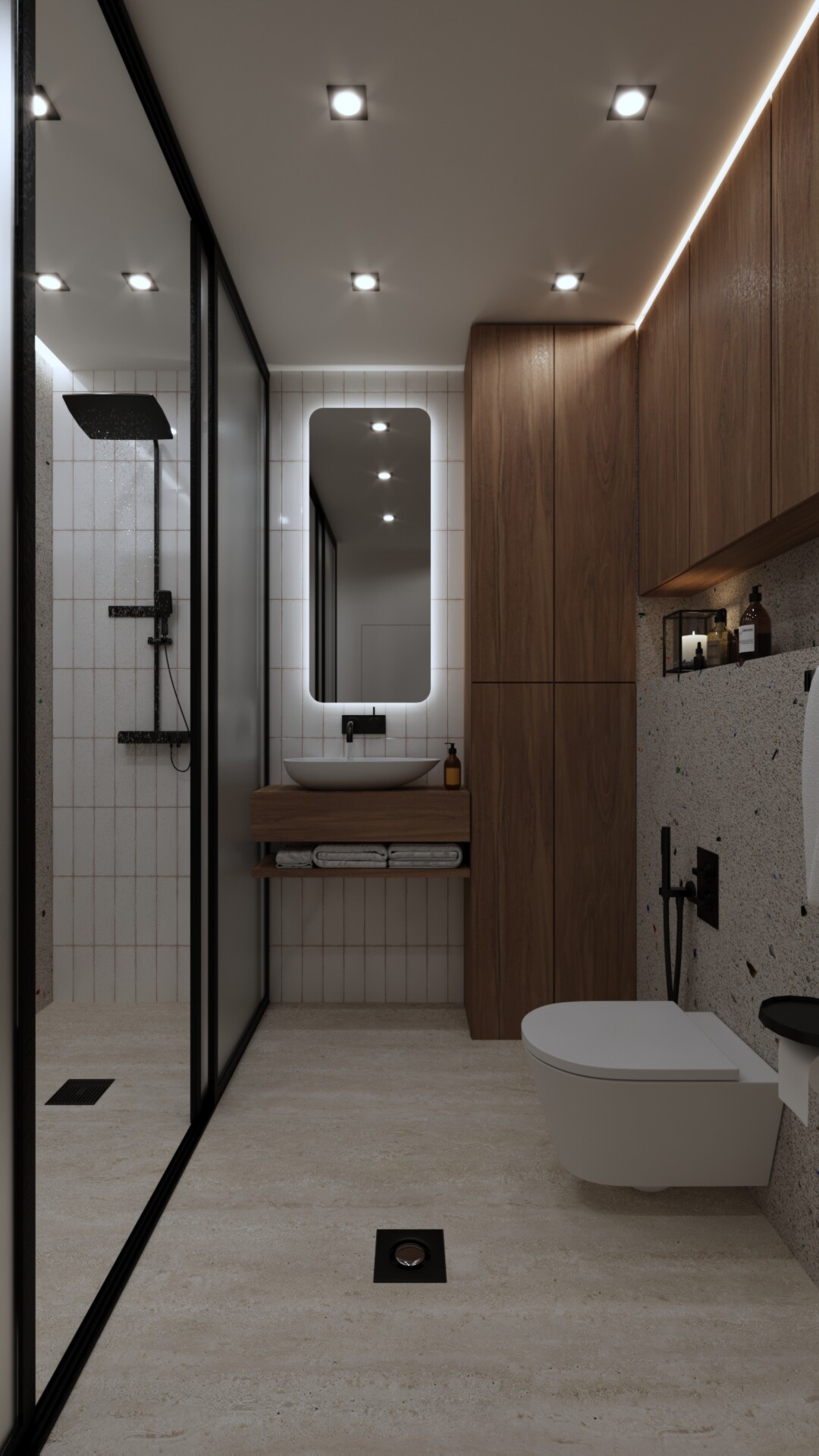 Modern Minimalist Bathroom Design - تصویر 14989
