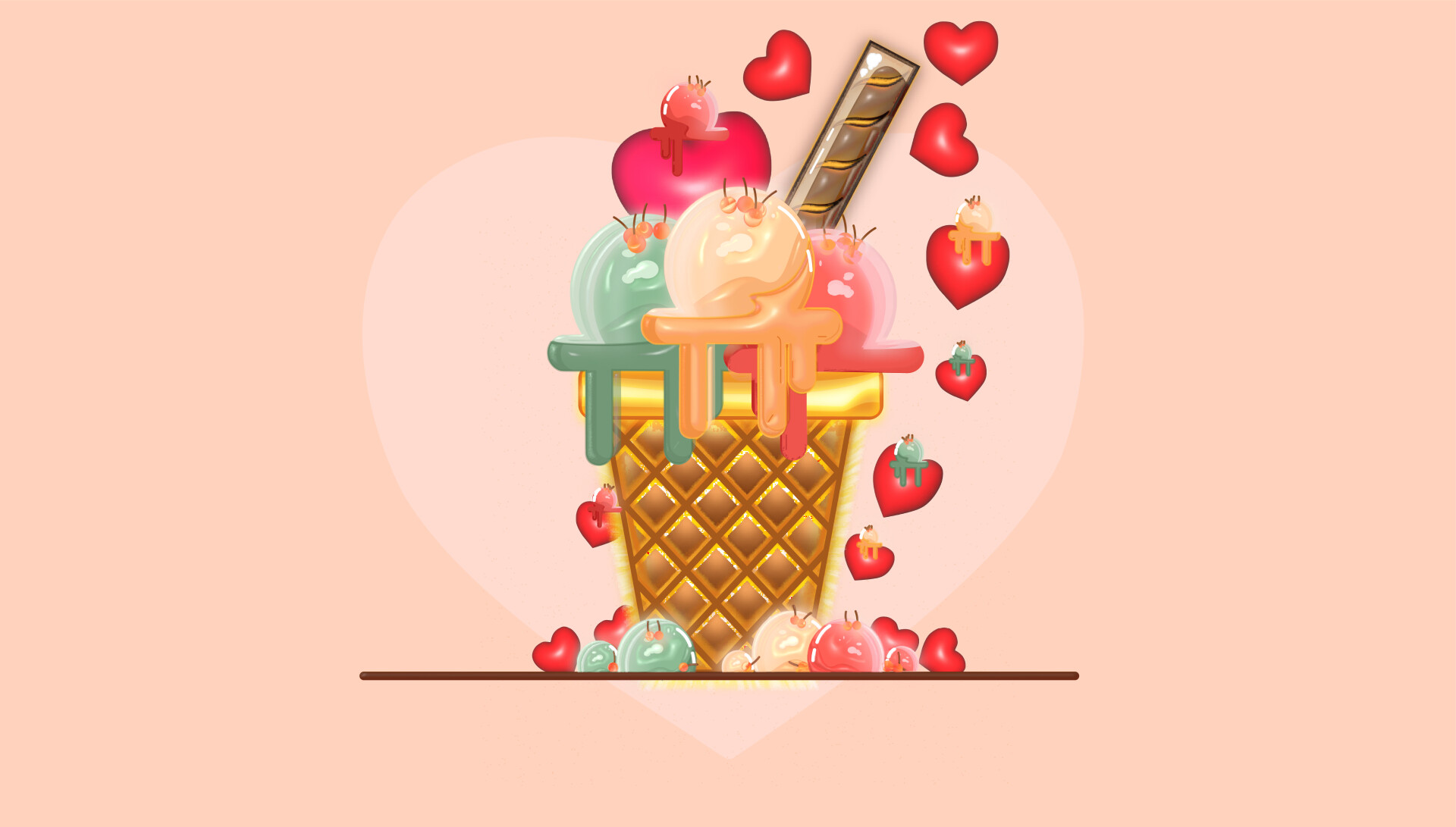 Creamy ice cream - تصویر 15020