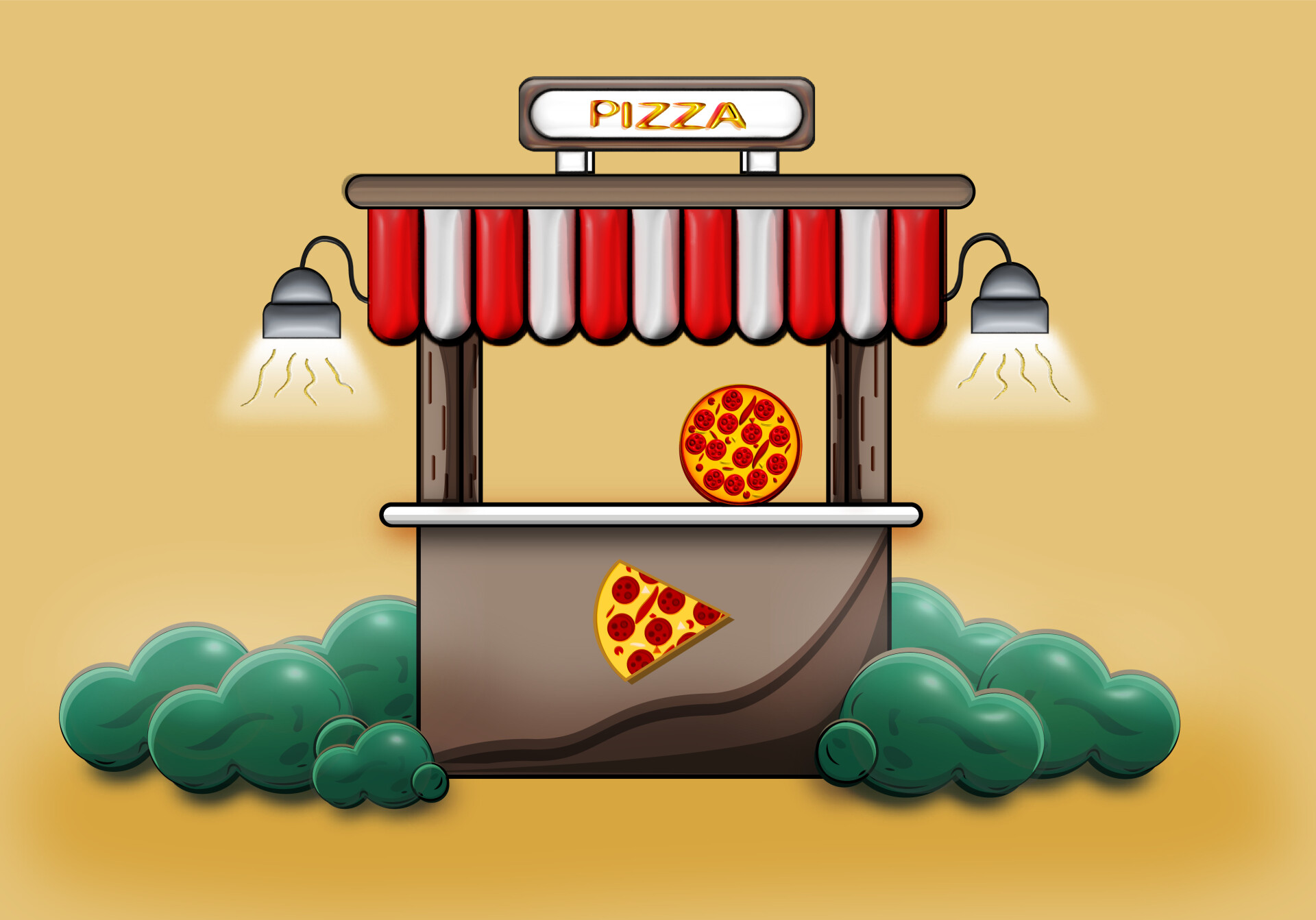 Pizza shop - تصویر 15022