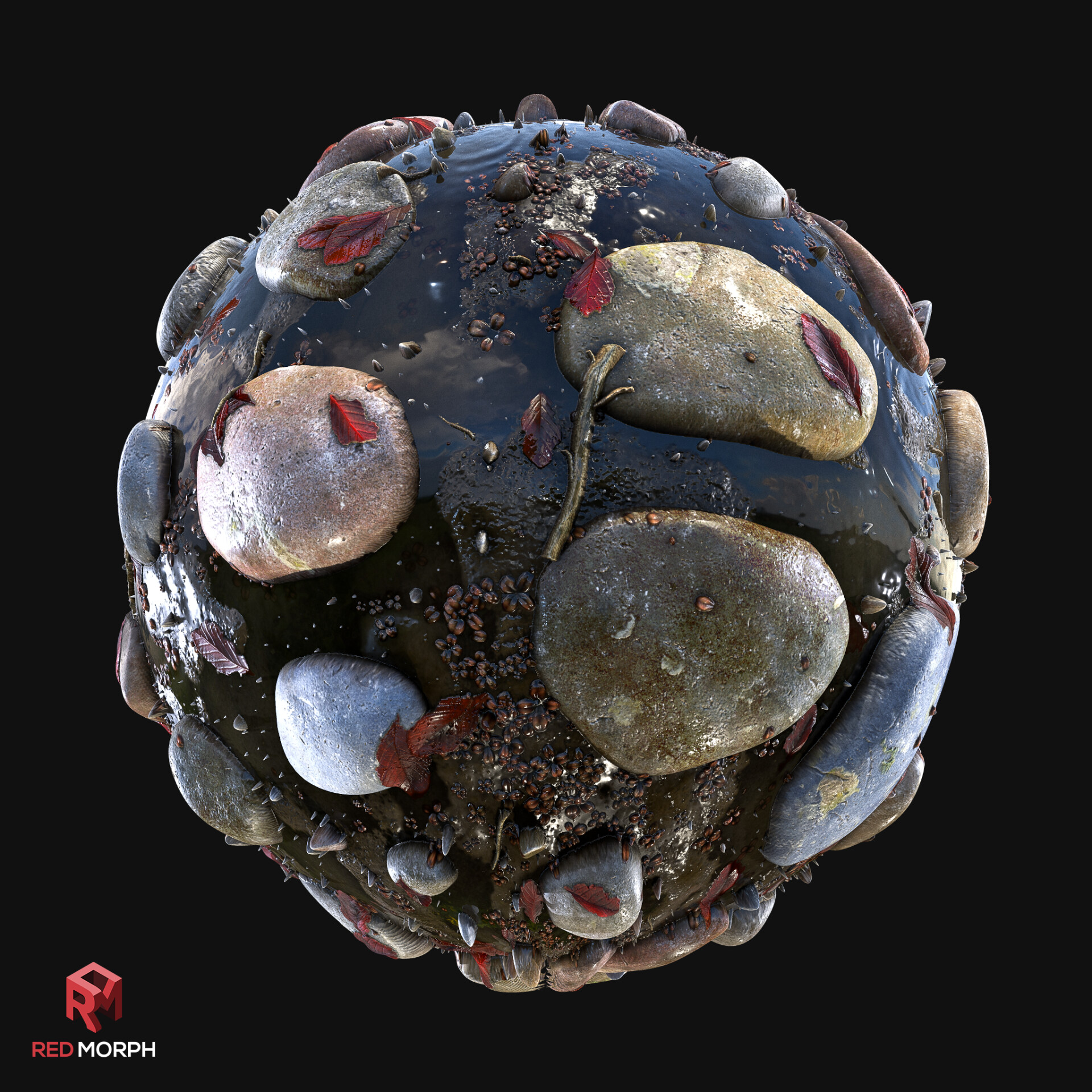 Riverstone Procedural Material - تصویر 15057